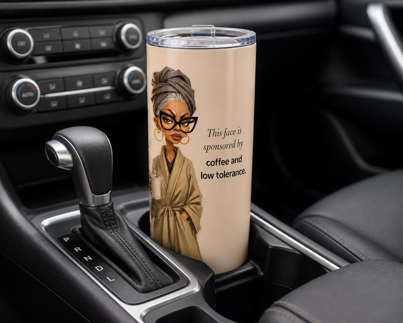 Auntie “Coffee & Low Tolerance” 20oz Tumbler