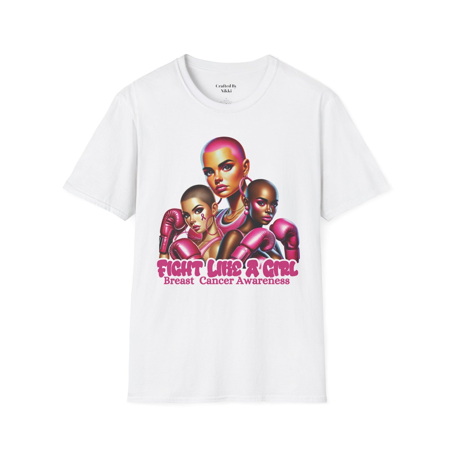 Copy of Breast Cancer Awareness  "Fight Like A Girl" Graphic Tee