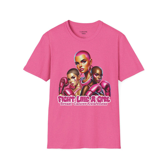 Copy of Breast Cancer Awareness  "Fight Like A Girl" Graphic Tee