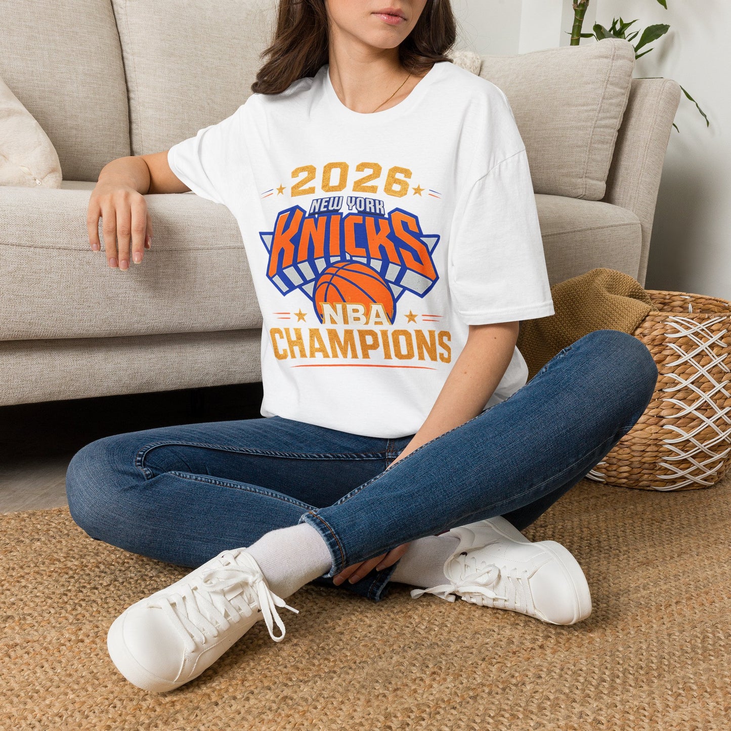2026 New York Knicks NBA Champions T-Shirt