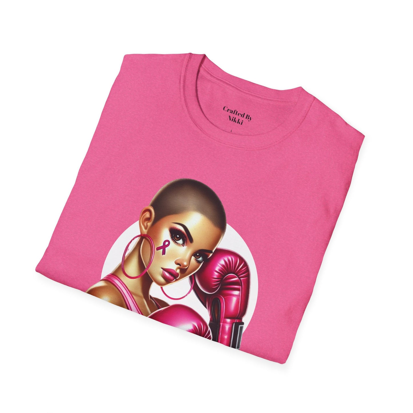 Breast Cancer Awareness  "Fight Like A Girl" Graphic Tee