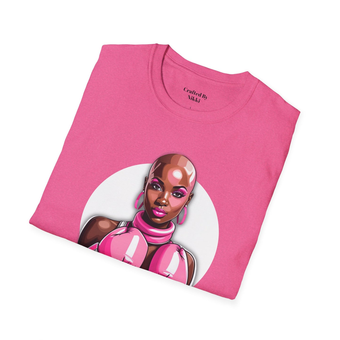 Breast Cancer Awareness  "Fight Like A Girl" Graphic Tee