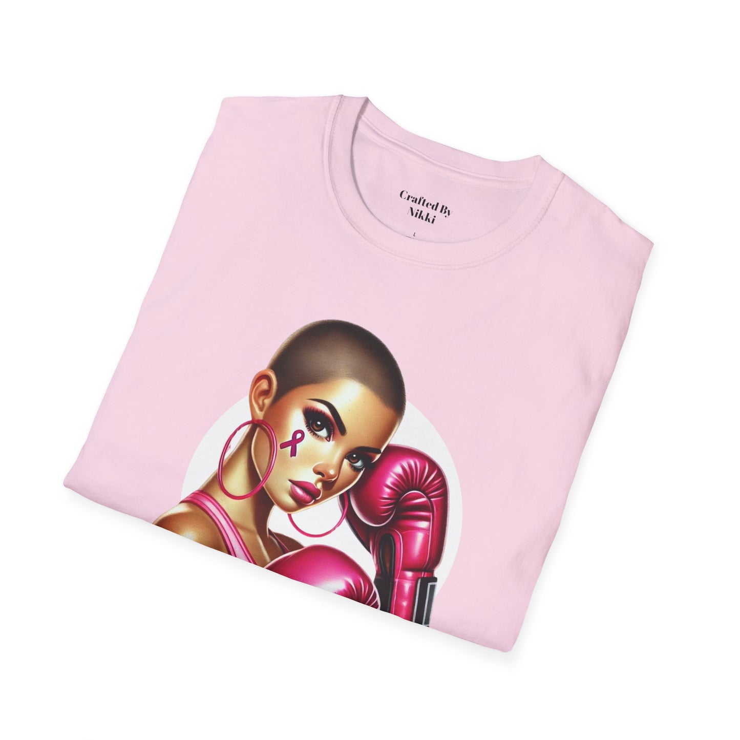 Breast Cancer Awareness  "Fight Like A Girl" Graphic Tee