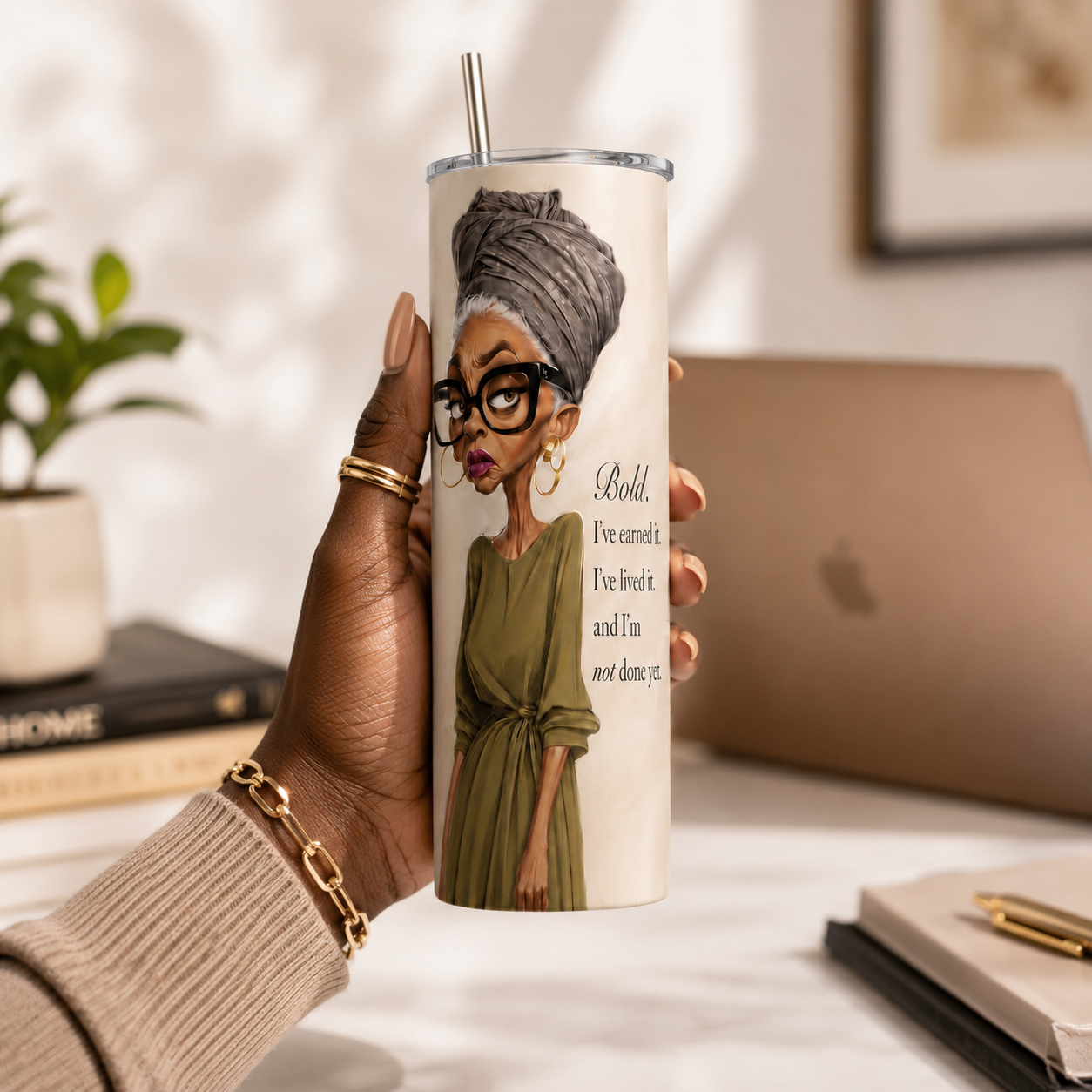 Auntie "Still Not Impressed" 20oz Tumbler