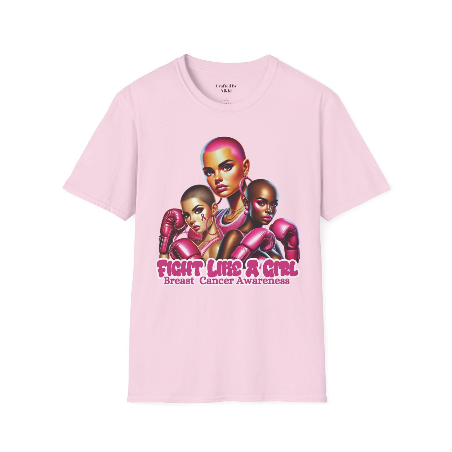 Copy of Breast Cancer Awareness  "Fight Like A Girl" Graphic Tee