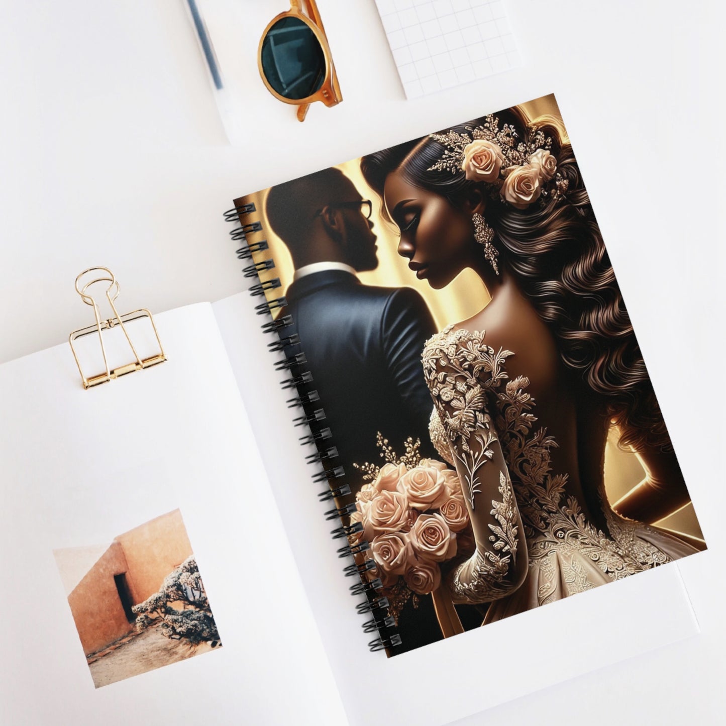 Bridal Journal Spiral Notebook