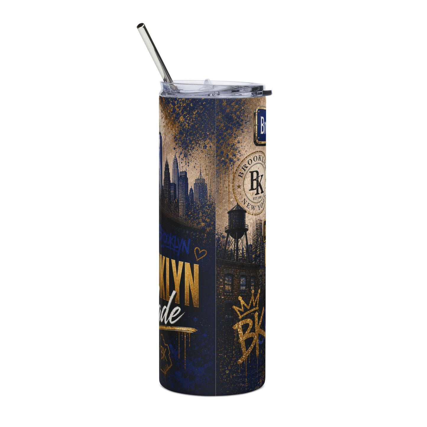 Brooklyn Born & Raised 20oz Stainless Steel Tumbler