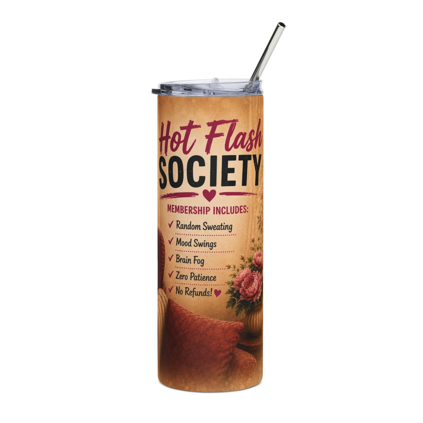Hot Flash Society Tumbler