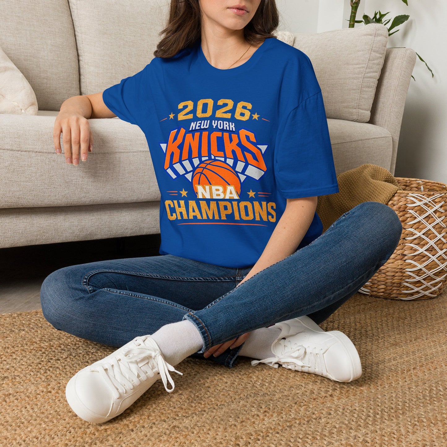 2026 New York Knicks NBA Champions T-Shirt