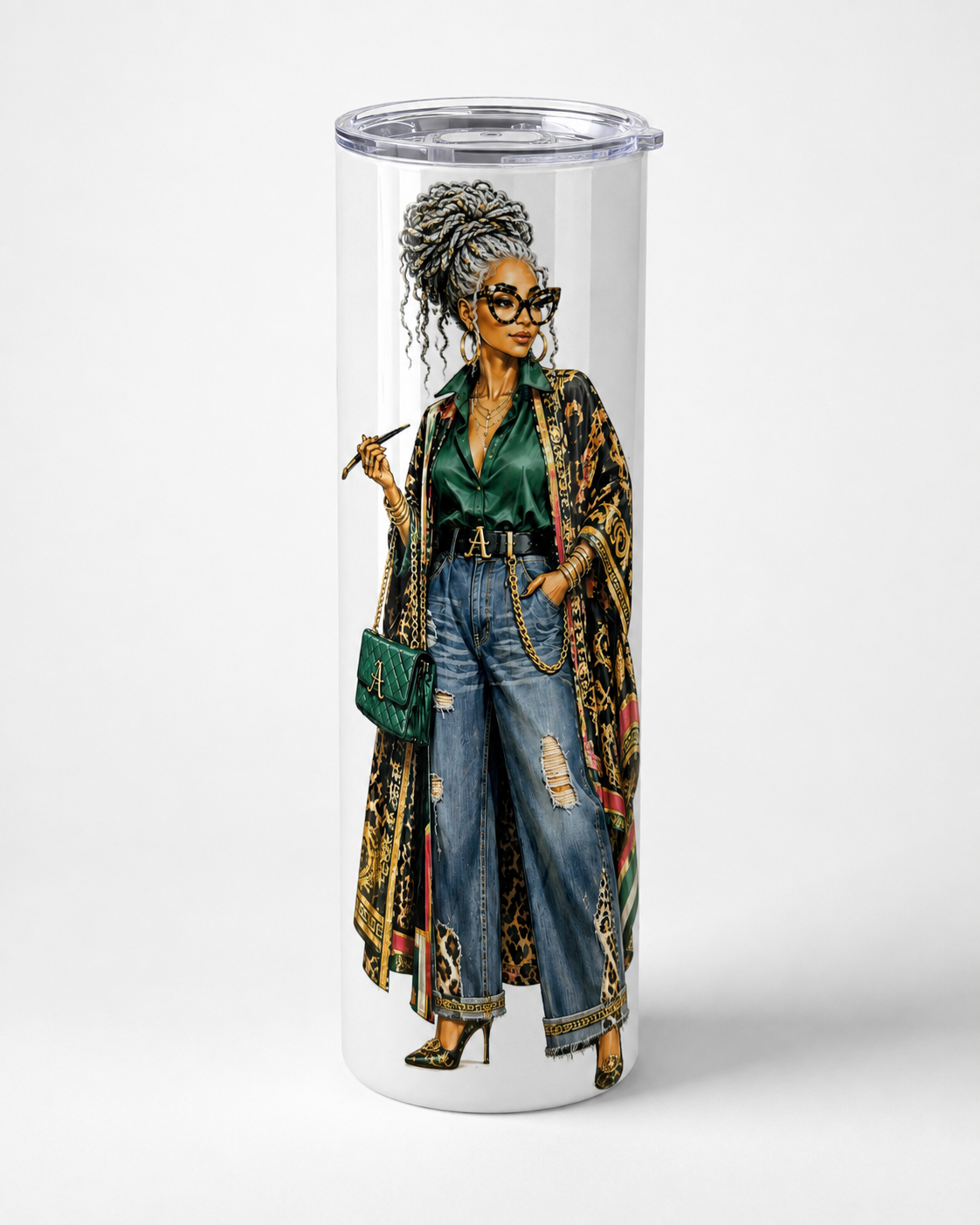 Eccentric Auntie 20oz Tumbler | Bold, Unapologetic & Stylish Gift