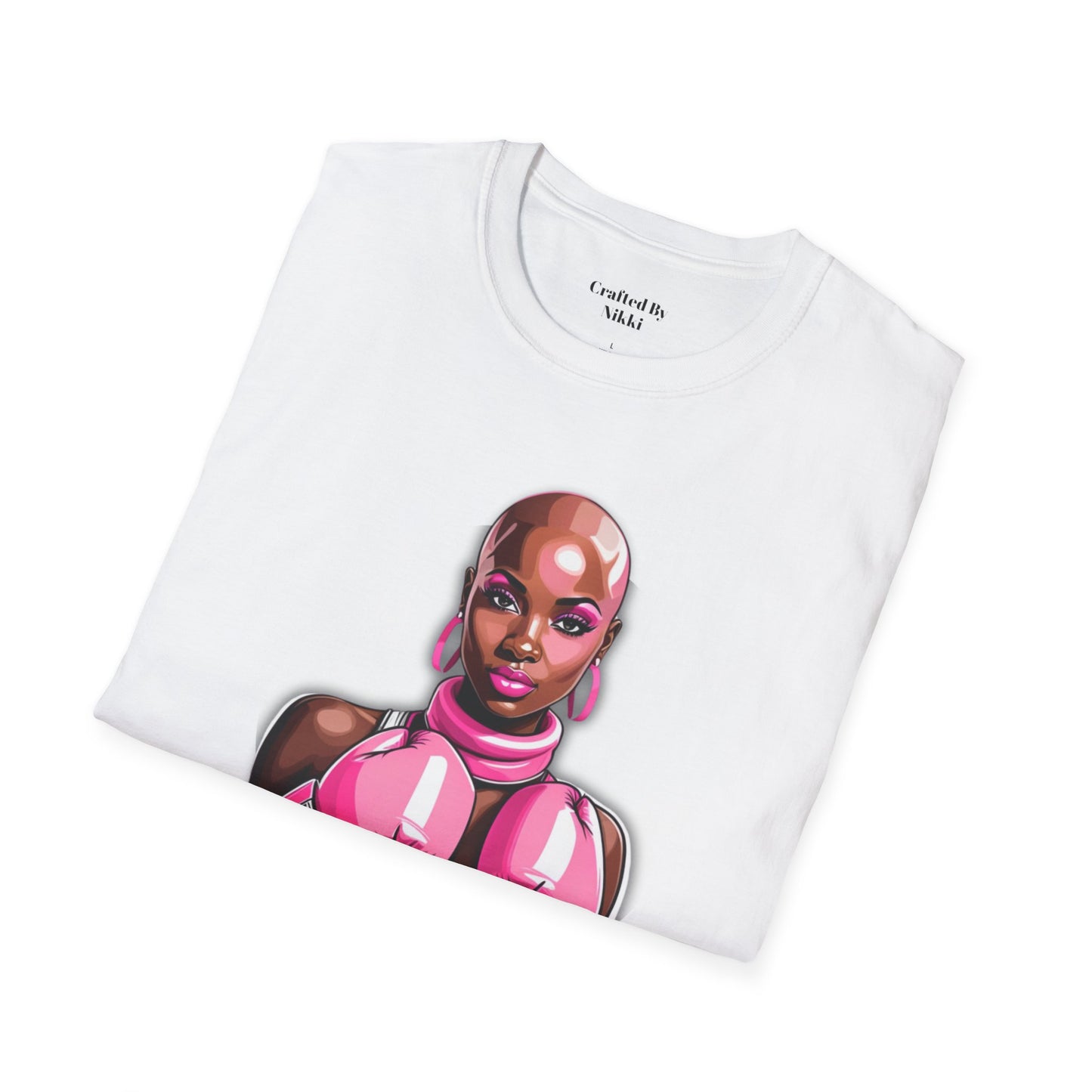 Breast Cancer Awareness  "Fight Like A Girl" Graphic Tee