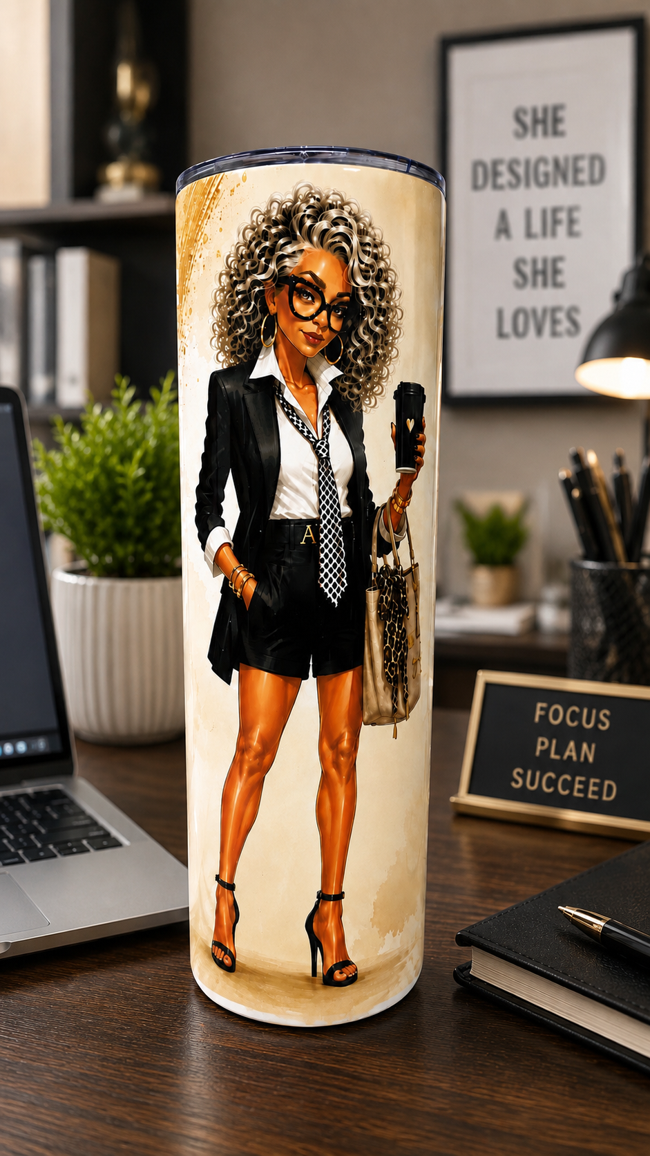 Auntie Didn't Come to Play 20oz Tumbler | Bold Funny Gift for Aunties | Crafted By Nikki