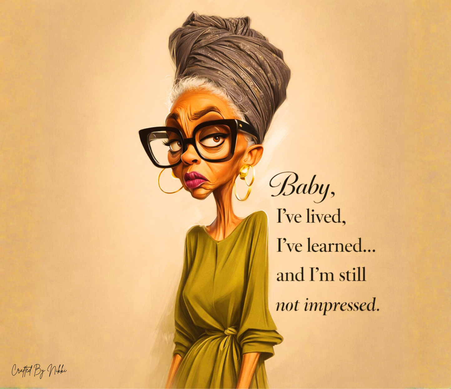 Auntie "Still Not Impressed" 20oz Tumbler