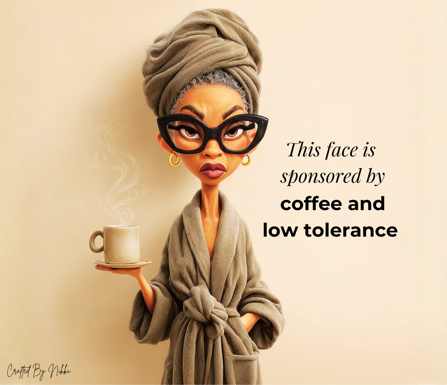 Auntie “Coffee & Low Tolerance” 20oz Tumbler