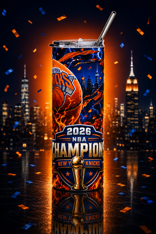 New York Knicks 2026 NBA Champions  20oz