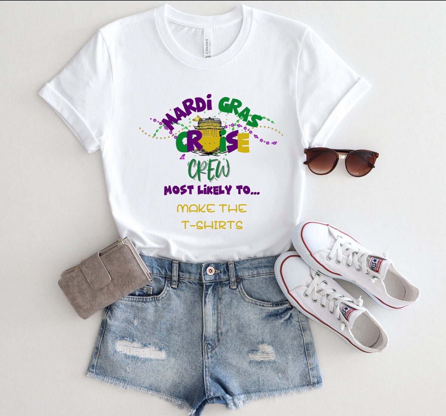 Customized Mardi Gras Cruise Most likely to…T-Shirts