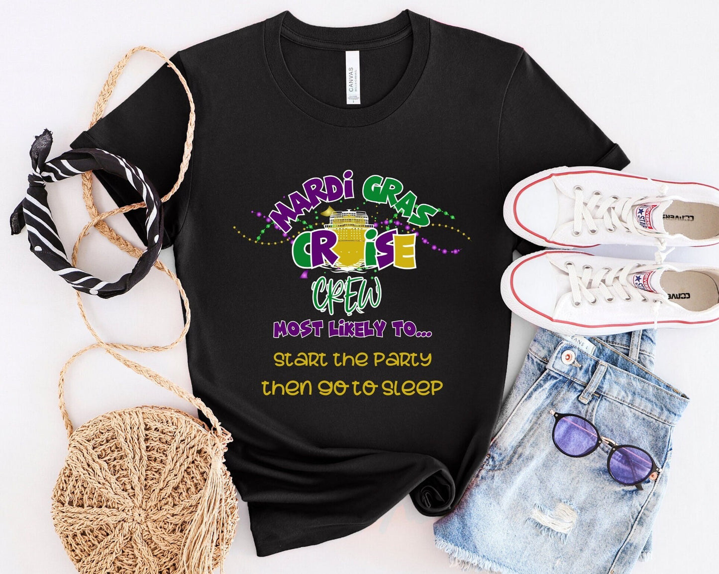 Customized Mardi Gras Cruise Most likely to…T-Shirts